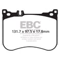 thumbnail image 2 of EBC Brakes Yellowstuff 4000 Series Street and Track Brake Pad Set Fits select: 2014-2020 MERCEDES-BENZ S, 2013-2020 MERCEDES-BENZ SL, 2 of 2