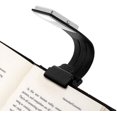 thumbnail image 1 of Luz de lectura con Clip para libro, luz Led para libro con clip, fuente de luz de tres colores portátil y Flexible (con clip, 1 of 3