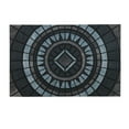 thumbnail image 1 of Mohawk Home Compass Stone Grey 1'11" X 2'11" Door Mat, 1 of 6