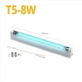 thumbnail image 2 of 3X 8W Germicidal Light T5 Tube UVC Kill Dust Mite Eliminator Lámpara de Cuarzo UV para Dormitorio, 2 of 5