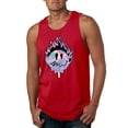 thumbnail image 2 of Wild Bobby Trippy Happy Face Men Tank Top, 2 of 6