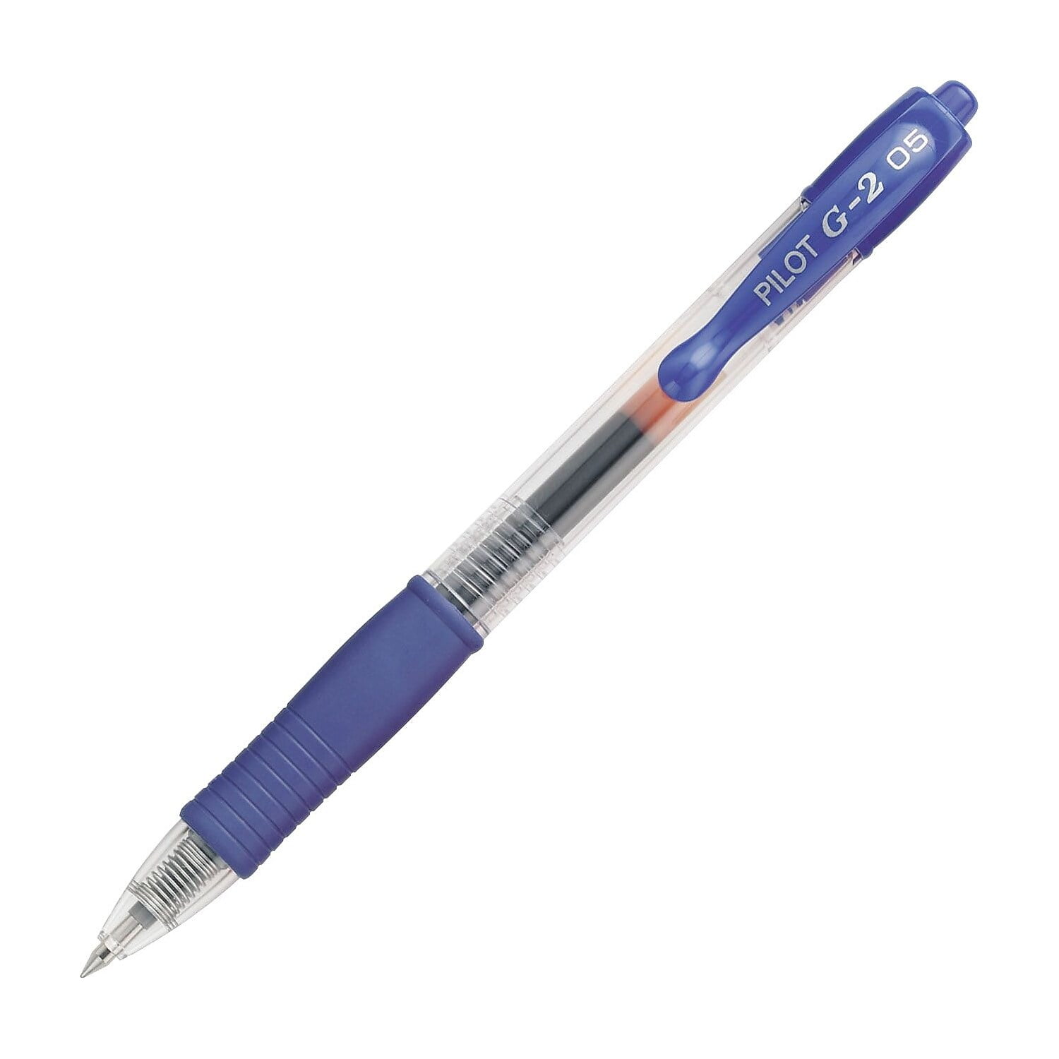 Pilot G2 Premium Retractable Gel Ink Pens, Extra Fine Point, 0.5 mm, Blue Ink, 5 Pack
