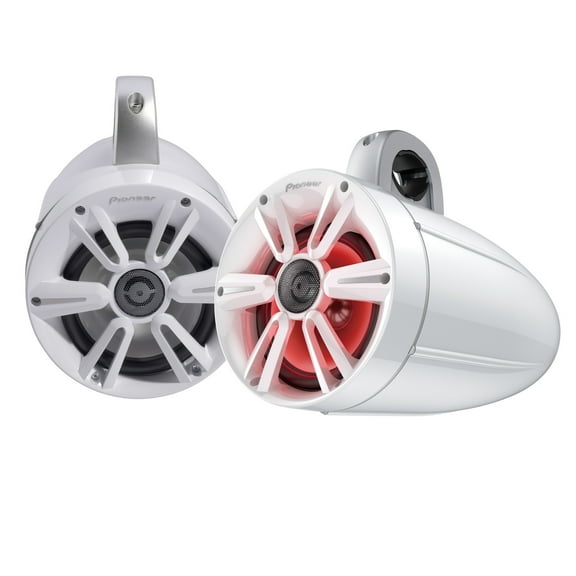 Pioneer TS-ME770TSW 7.7" - 250 W Max Power, IPX7/ASTM D4329 Rated, Mica reinforced IMPP™ woofer cone