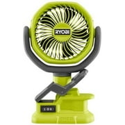 Ryobi 18V ONE and Cordless 4 Inch Clamp Fan, 15.67 in, 1.01 lb