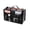 Black, variant on Women’s Purse Organizer Insert with Zipper and Handles, Multi Pocket Handbag and Tote Bag Liner, TIKA