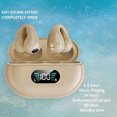 thumbnail image 4 of New Wireless Ear Clip Headphones, Open Ear Headphones, Mini Headphones, Bluetooth 5.3 Sports Waterproof Headphones Wireless Earbuds Sports, 4 of 10