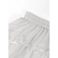 thumbnail image 5 of Forever 21 Tiered Ruffle Lace-Trim Mini Skirt, Color-White, Size-L, 5 of 6