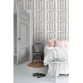 thumbnail image 3 of ESTA Home Lansbury Off White Distressed Shutter Wallpaper, 20.5-in by 33-ft, 3 of 8