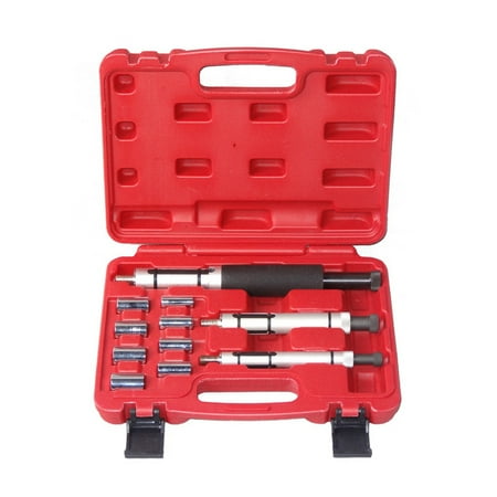 

11 Pcs Adjustable Clutch Centering Shaft Alignment Tool Kit Clutch Installation Demount Tool Set Clutch Hole Correcting Tool with PE Storage Box