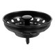 thumbnail image 5 of unbranded 1Jgo Colador Y Tapón De Inoxidable Negro Para Fregadero Con Ajuste Universal Y Moderno, 5 of 8