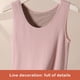 thumbnail image 4 of Sonducket Ropa térmica gruesa de cuello para mujer, ropa térmica ajustada para estudiantes y niñas, camisa cálida de estilo informal, chaleco Ropa interior color lima Sonducket AP013584-03, 4 of 6