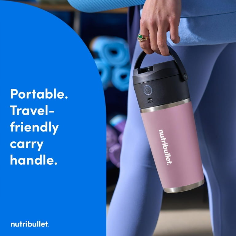 nutribullet Flip Portable Blender with Insulated Cup, Lavender