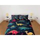thumbnail image 2 of Ropa de Cama Dinosaurio Azul Oscuro, Ropa de Cama Infantil Completa, Bonito Juego de Funda Nórdica, Dinosaurio, 2 of 4