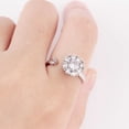 thumbnail image 5 of Fiudx Joyería Personalizada, Elegante Anillo de Metal con Diamantes, Impresionante Diseño de Circonitas Microincrustadas, Deslumbrante Acabado En Oro Rosa, Perfecto para Fiestas, Regalos de Uso Diari, 5 of 5