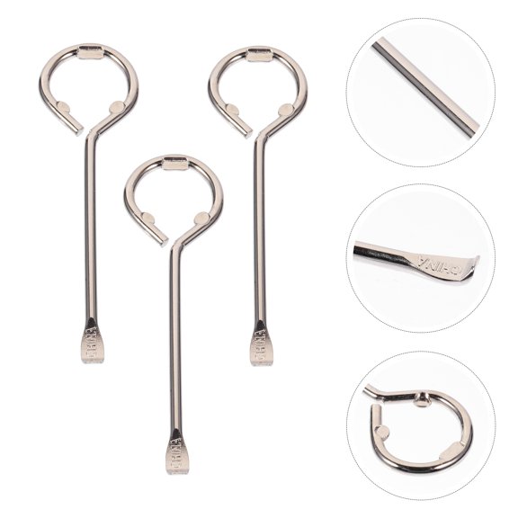 ULTNICE Plated Silver Can Opener Iron Manual Effort Saving for Cans Portable