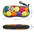 thumbnail image 3 of Picia Brightly Colored Cupcakes Print Sunglasses Case, Eyeglasses Case Protector Large Glasses Case, Key Lock Case Protective Glasses Holder Eyeglasses Cases, 3 of 8