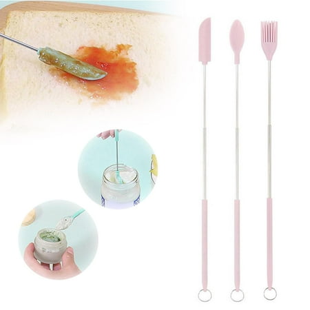 

Mini Silicone Small Tip Spatula Spatula-spoon Heads Baking Kitchen Scraper