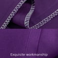 thumbnail image 5 of Lorviah Cotton Body Pillowcase - Ultra Soft & Luxurious 20"x54" Body Pillow Cover with Envelope Closure - 1 Pack - Purple, 5 of 6