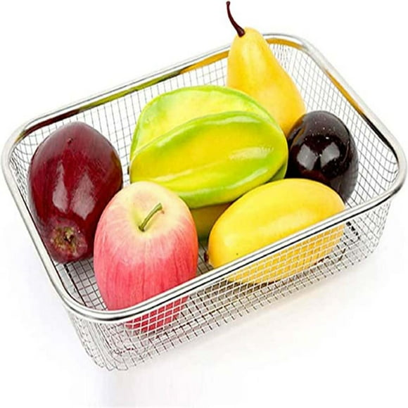 Colador Rectangular De Malla CHIC FLIC De Acero Inoxidable