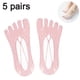 thumbnail image 2 of Calcetines invisibles para mujer, de cinco dedos, invisibles, de corte ultrabajo, con lengüeta de gel, cordón de liga ortopédico transpirable Ofspeizc CPB-DE-SSW43-4, 2 of 5