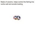 thumbnail image 4 of 1.5mm Ceramic Guide Ring Fishing Rod Repair Kit, Colorful 10 Pack, 4 of 5