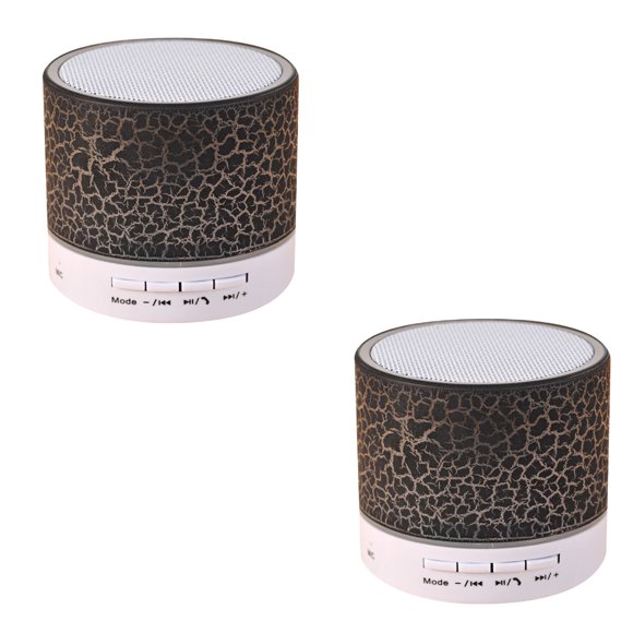 Chmadoxn Haut-Parleur Led Mini Haut-Parleur Bluetooth Sans Fil A9 Led Nuit Tf Usb Fm Audio Musical Son Son