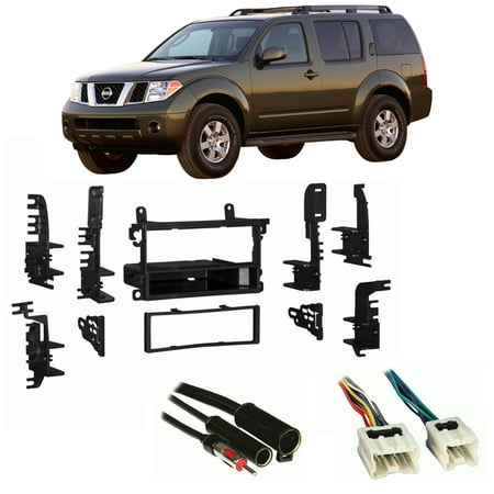 Fits Nissan Pathfinder SE 2003-2004 Single DIN Harness ... radio wiring harnesses walmart 