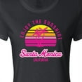 thumbnail image 4 of Inktastic Summer Enjoy the Sunshine Santa Monica California in Pink Women's T-Shirt, 4 of 5