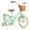 Green, variant on KORIMEFA Girls Bike for 6-9 Years Old Kids,16 Inch Kids Bike with Training Wheels & Basket, Multiple Colors