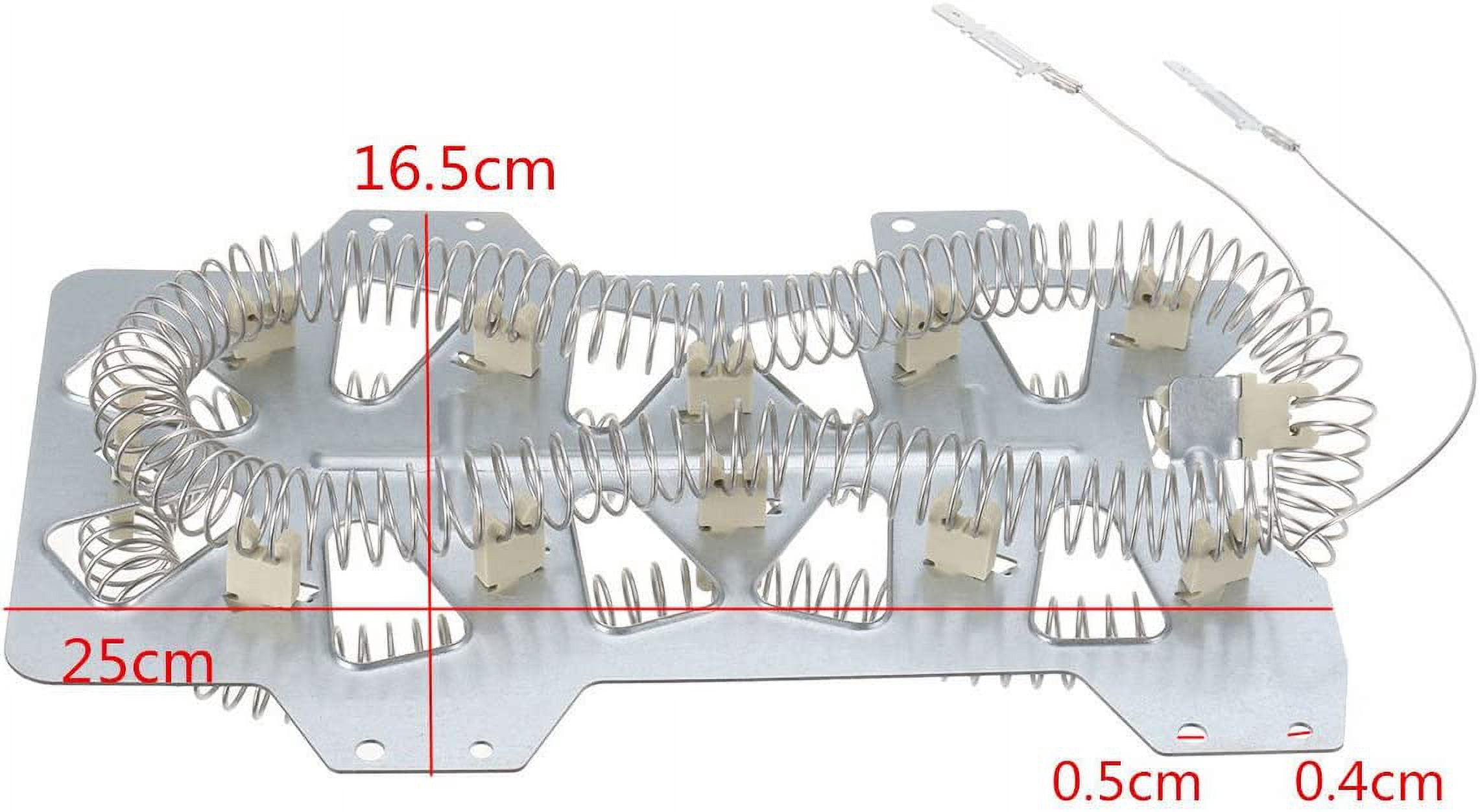 DC47-00019A Dryer Heating Element for Samsung DC47-00019A, Whirlpool, Maytag 2068550 35001247 WP35001247 AP4201899 PS4205218