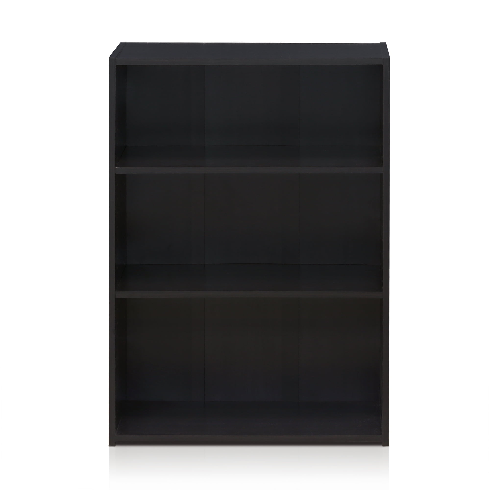 Furinno 17060SCC Wright Adult 3-Shelf Standard Bookcase, Cinnamon Cherry