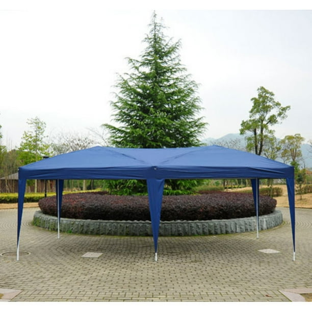 Outsunny 10 X 20 Ft Easy Pop Up Canopy Tent Walmart Com Walmart Com