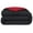 13 Black Red, variant on Full Comforter - Reversible Colors - Goose Down Alternative - Ultra-Soft - Premium 1800 Series - All Season Warmth - Bedding Comforter (Full, Black/Red)
