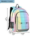 thumbnail image 2 of ALAZA Checkered Plaid-a6 Laptop Backpack Purse Travel Bag Casual School Bookbag Rucksack for Women Men, 2 of 6