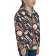 thumbnail image 5 of Kdxio Cartoon Space 1 Pattern Kids Boys Girls Zip Up Hoodie 3D Printed Hooded Sweatshirt Hoody Coat with Pocket 7-12 Y-Medium, 5 of 6