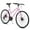 Pink, variant on HILAND Unisex Commuter Road Bike 7-Speed Shimano, Mechanical Disc Brakes, 700c Alloy Frame (Black/Blue/Pink/White)
