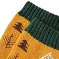 thumbnail image 3 of Women's 5-Pack Assorted Patterned Thick Knit Socks with Plaid and Holiday Prints - Forest Print, 3 of 6