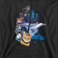 thumbnail image 3 of Star Trek Mens Feline Galaxy Hoodie, 3 of 5