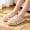 Orange, variant on Women's Slip On Breathable Walking Shoes, Platform Height Increasing Wide Width Anti Slip Design with Cushion Sole, Comfortable Sneakers for Daily Wear Gift