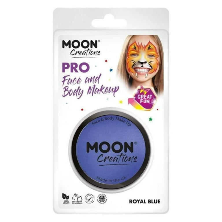 Moon Creations Face & Body Paint 12ml Clamshell Costume Make Up Moon Creations Face & Body Paint 12ml Clamshell Costume Make Up