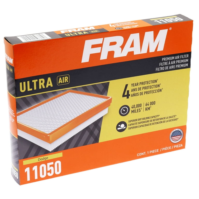 FRAM Ultra Air XGA11050, Premium Engine Air Filter, Replacement