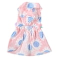 thumbnail image 2 of Bienvenido Vestido para Perros Suave Transpirable Lindo Vestido de Verano de Moda para Cachorros con Decoración de Flores para Fotografía de Fiestas Diarias Rosa S, 2 of 8