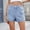 Light Blue, variant on YTCAMLO Womens Cargo Jean Shorts Casual Regular Fit High Waisted Summer Shorts Y2K Straight Leg Lightweight Mini Denim Shorts