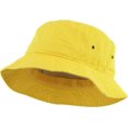 thumbnail image 1 of ORUYROP Unisex Washed Cotton Bucket Hat Summer Outdoor Cap, 1 of 5