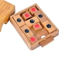 thumbnail image 2 of SENSETH Wooden Checkers Set for Kids and Family Home Travel, 2 of 7