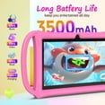 thumbnail image 4 of FITIFUN Kids Tablet 7 inch Tablets for Kid,4GB RAM 32GB ROM 1TB Expanded,Quad-Core,HD IPS Display, Wifi, Parental Control, Dual Camera,Pink, 4 of 8