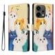 thumbnail image 1 of FOXDOCK Funda Tipo Cartera para OPPO Reno 14 con Soporte y Correa – Diseño de Patrones Lindos, 1 of 6