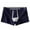 Dark Blue, variant on VgaVtl Cotton Mens Plus Size Boxers Big Underwear Men Breathable Plain Athletic Soft Boxer Briefs Underpants,White L
