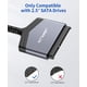 thumbnail image 2 of Adaptador de cable SATA a USB C JSAUX USB-C 3.1 a SATA III de 2,5», 2 of 7