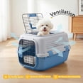 thumbnail image 6 of Hard-Sided Dog and Cat Carrier, TSA Airline Approved, for Small to Medium Pets, Travel Crate with Handle, Ventilated Design, 6 of 10